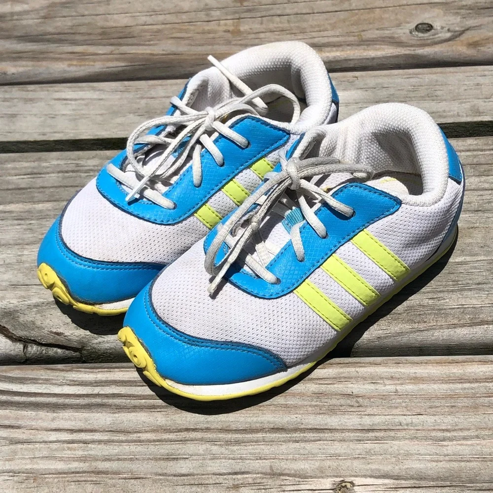 - Adidas Sz 10 Vintage Style Toddler Sneakers! E/VGUC!